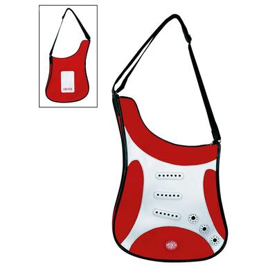 Gaucho guitar shape shoulder bag. SBAG-RD 